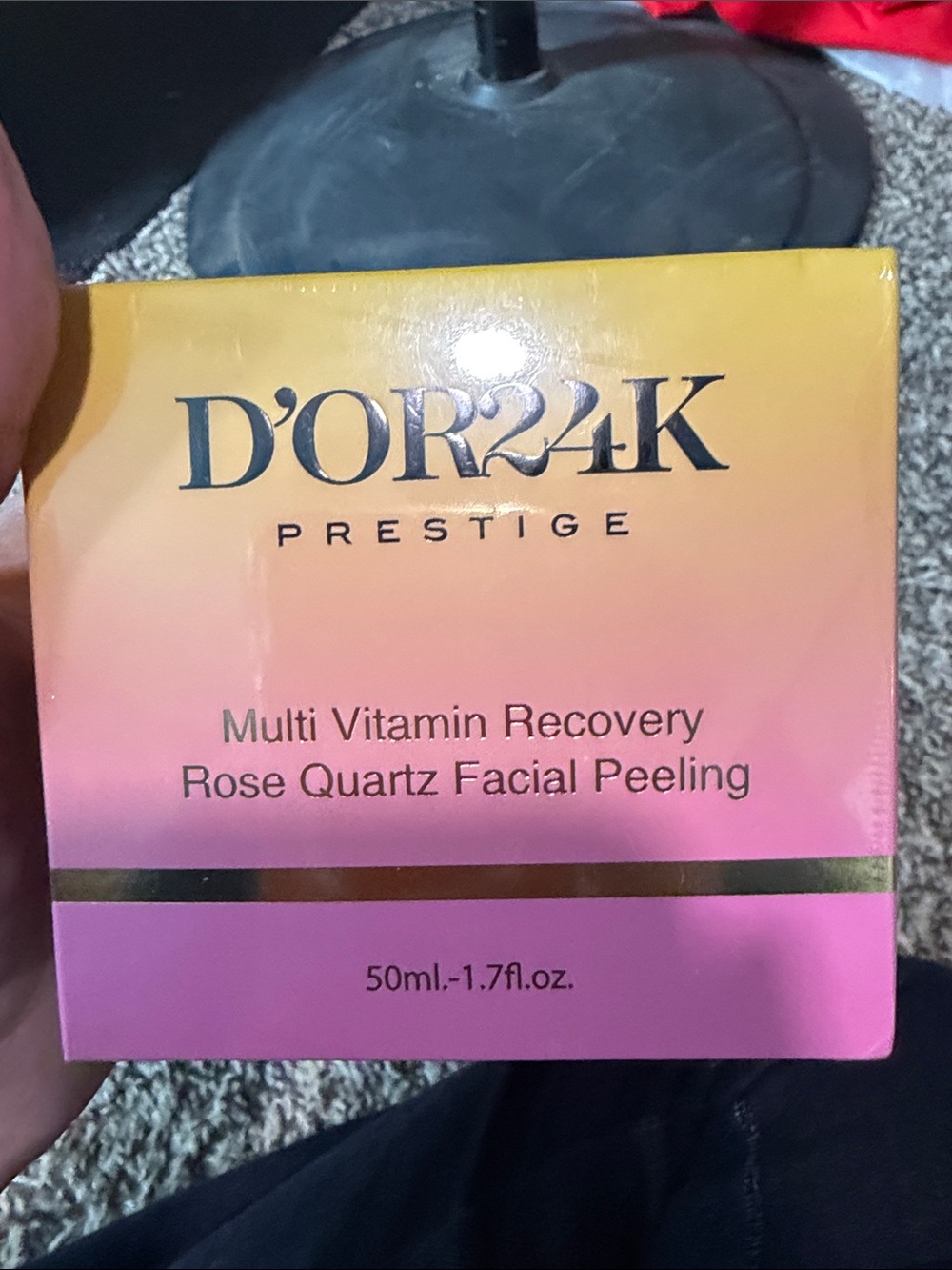 D'Or 24K Skincare Multi Vitamin Recovery Rose Quartz Facial Peel